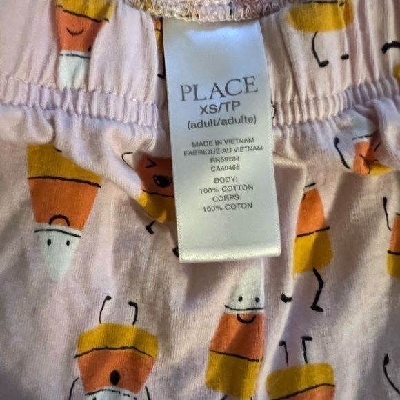 𝅺WOMENS Mommy And Me Halloween Candycorn Matching Cotton Pajamas - Cameo XS - Picture 4 of 6